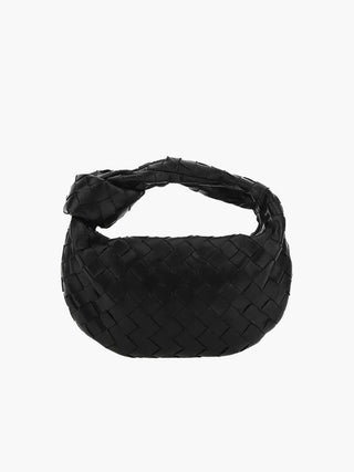 Eliza - Braided Knot Leather Mini Bag
