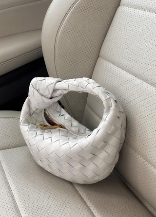 Eliza - Braided Knot Leather Mini Bag