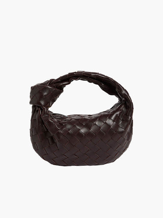 Eliza - Braided Knot Leather Mini Bag