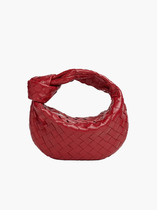 Eliza - Braided Knot Leather Mini Bag