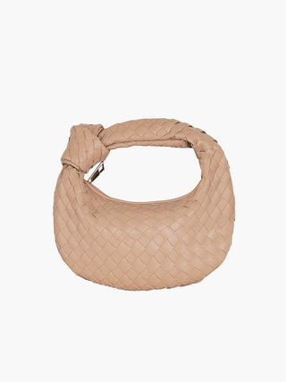 Eliza - Braided Knot Leather Mini Bag