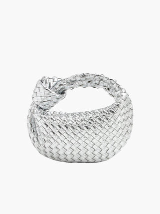 Eliza - Braided Knot Leather Mini Bag