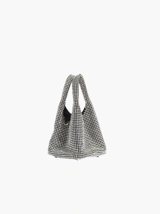 Emery - Luxe Rhinestone Mini Bucket Bag