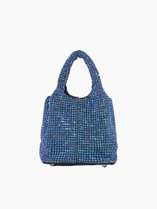 Emery - Luxe Rhinestone Mini Bucket Bag