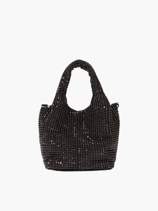 Emery - Luxe Rhinestone Mini Bucket Bag