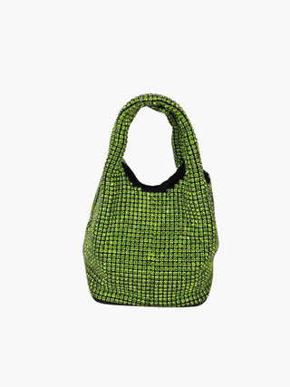 Emery - Luxe Rhinestone Mini Bucket Bag