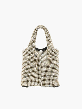 Emery - Luxe Rhinestone Mini Bucket Bag