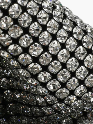 Emery - Luxe Rhinestone Mini Bucket Bag