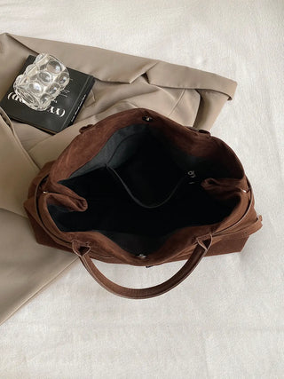 Catalina - Vintage Suede Top Handle Bag
