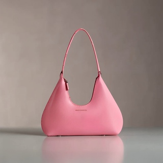 Grace - Exquisite Leather Crescent Hobo Bag