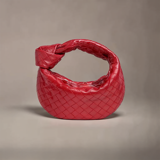 Eliza - Braided Knot Leather Mini Bag