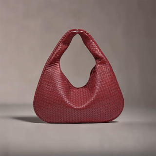 Emma - Braided Everyday Leather Maxi Bag